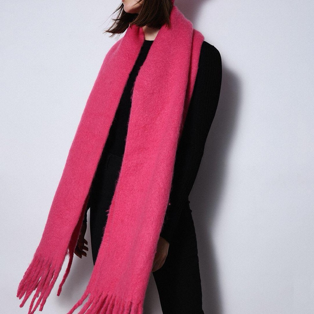 Anthropology Pink Scarf